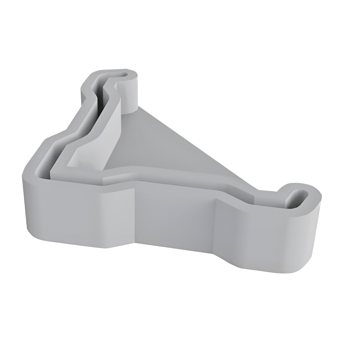 Подпятник пластмассовый под профилированные стойки