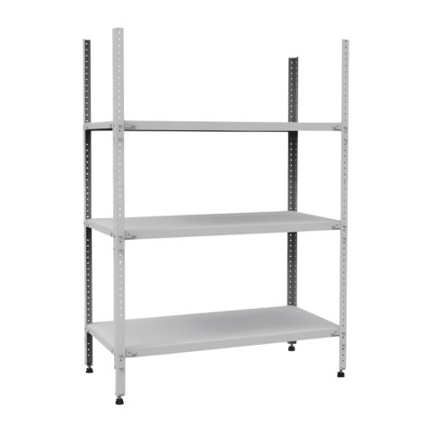 Стеллаж архивный 1500х700х300, 3 полки