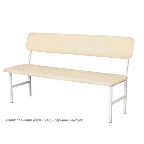 Банкетка со спинкой МД БС