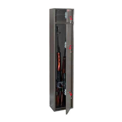 Шкаф для хранения оружия «Д-7» ключевой сейфовый замок