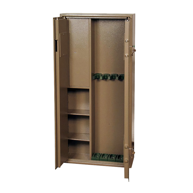 Шкаф для хранения оружия «ОШ-5П» ключевой сейфовый замок