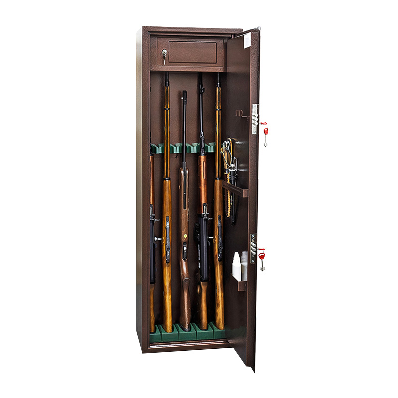 Шкаф для хранения оружия «КО-039т» ключевой сейфовый замок