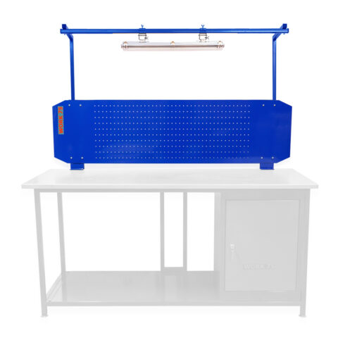 Перфорированный экран W 1200 со светильником