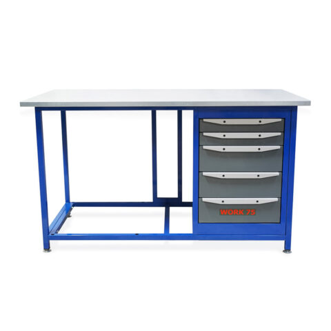 Верстак WK1500 (Т5) 1 тумба с 5 ящиками