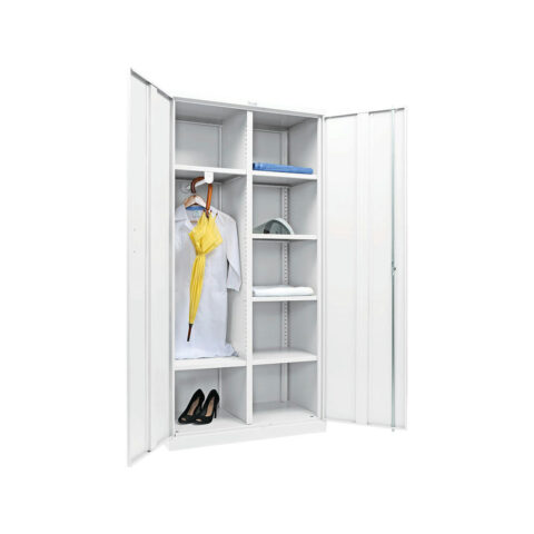 Медицинский шкаф для одежды МД 2 ШМ