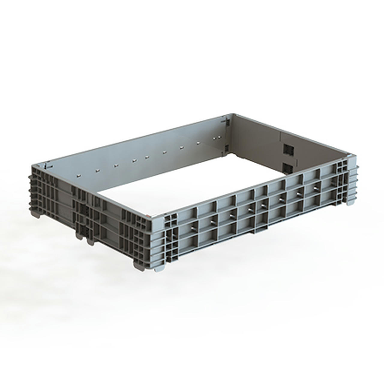 Паллетный борт складной 1200х800х200 серый. (31.821.91)