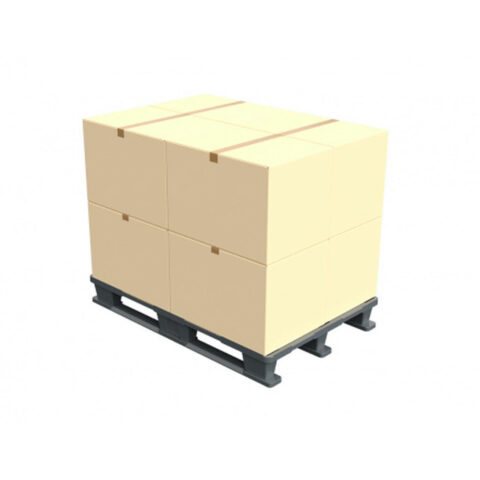 Поддон перфорированный пластиковый 1200х800х150 на 3-х полозьях серый. (02.102.91.С71.Q)