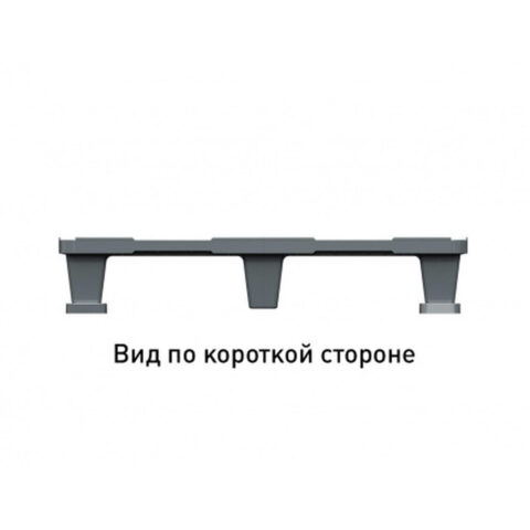 Поддон перфорированный пластиковый 1200х800х150 на 2-х полозьях. (02.102.91.С71/2)